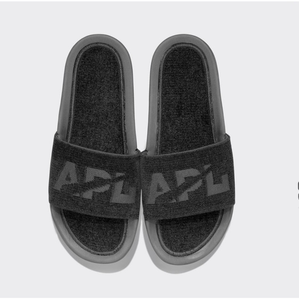 Apl tech loom slides. Black velvet. Size 8. New with tags.